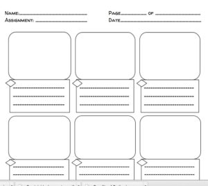 Storyboard Template