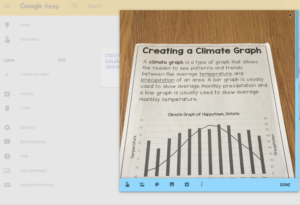 Google Keep Worksheet 